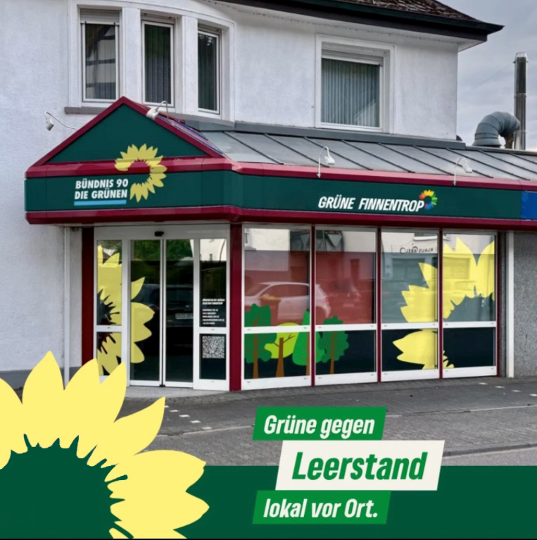 Grüne gegen Leerstand Bamenohl, ehemalige Fleischerei Steinhoff📢
