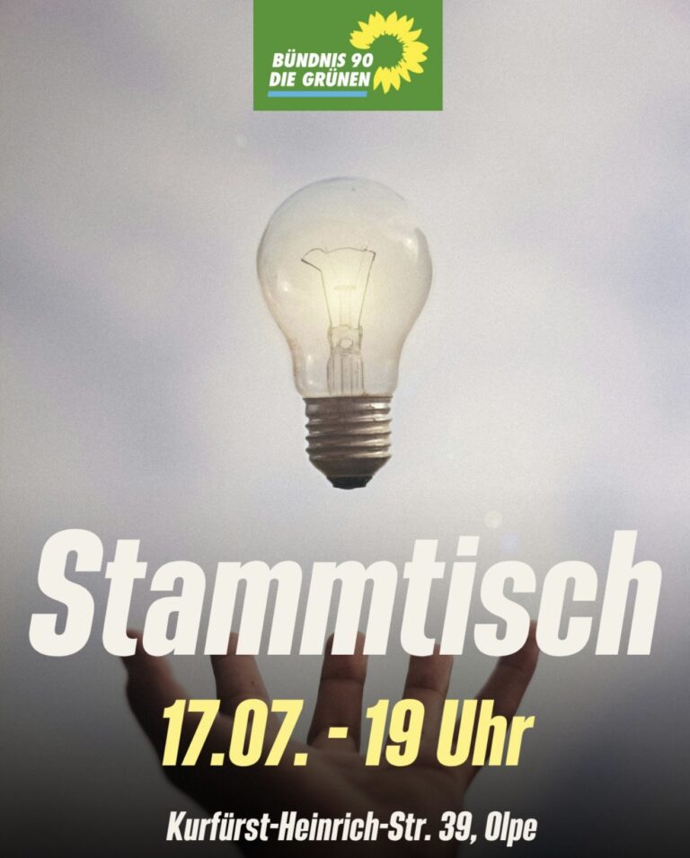 STAMMTISCH OLPE  –  „Themenoffen“
