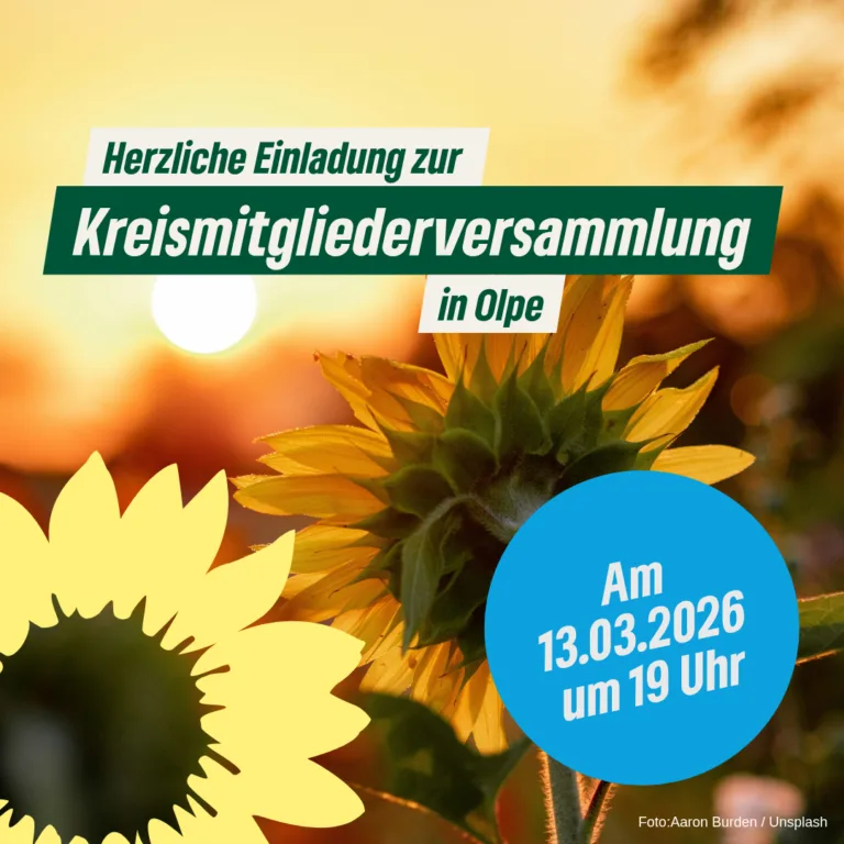 Einladung zur Kreismitgliederversammlung