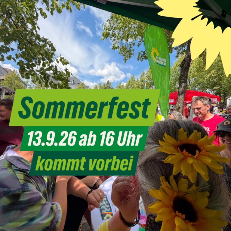 Sommerfest am 13. September